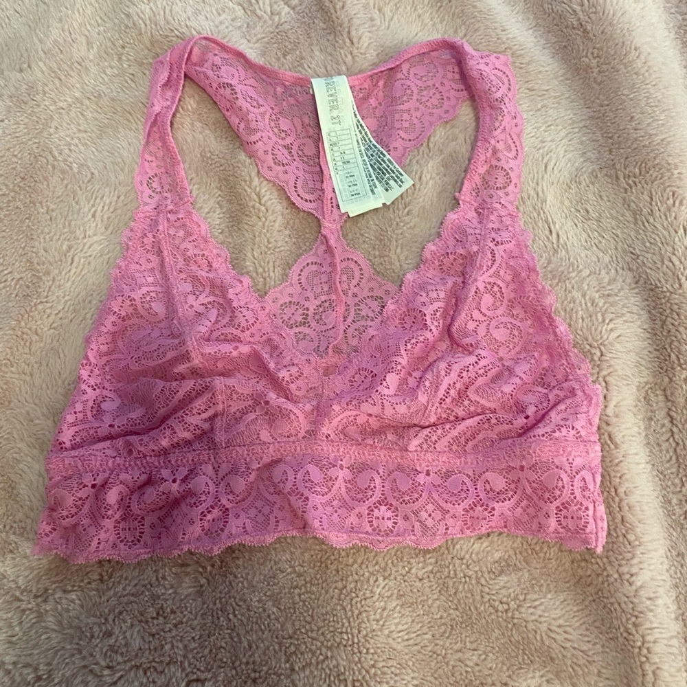 Pink bralette size S